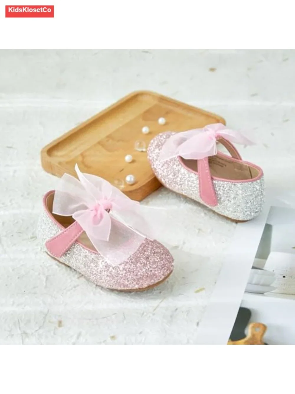 Toddler Girls Mary Jane Ballet Flats Dress Shoes